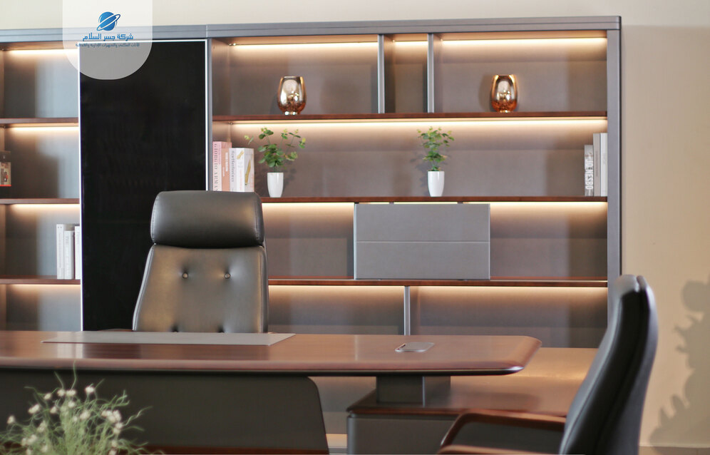 مكتب مودرن خشبي