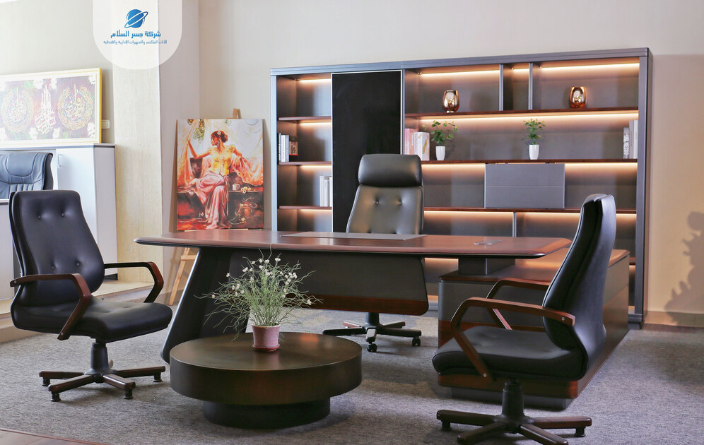 مكتب مودرن خشبي